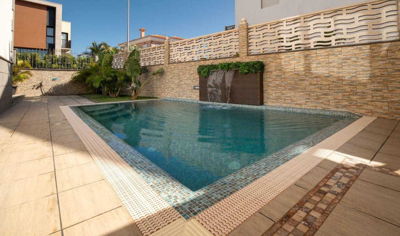 Villa, Private Heated Pool And Jacuzzi . Маспаломас Экстерьер фото