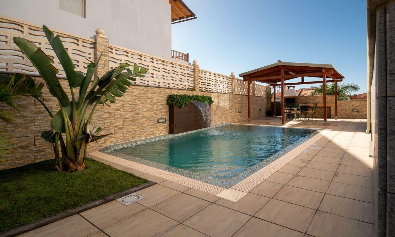 Villa, Private Heated Pool And Jacuzzi . Маспаломас Экстерьер фото